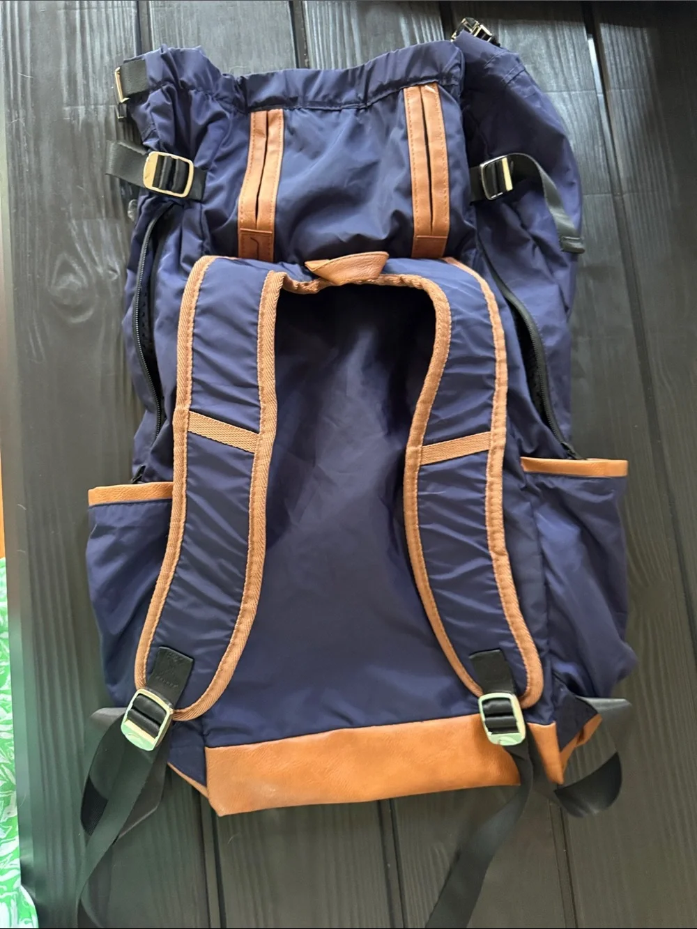 NWT K9 Sport Sack Blue & Brown Dog Carrier Backpack large